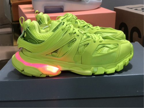 Three generations of Parisians_ LED lights_ fluorescent green color_ full code shipments 36--45-79689382